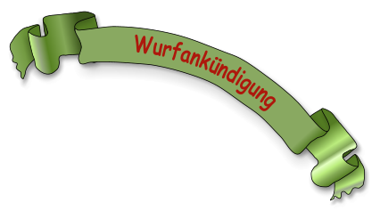Wurfankündigung